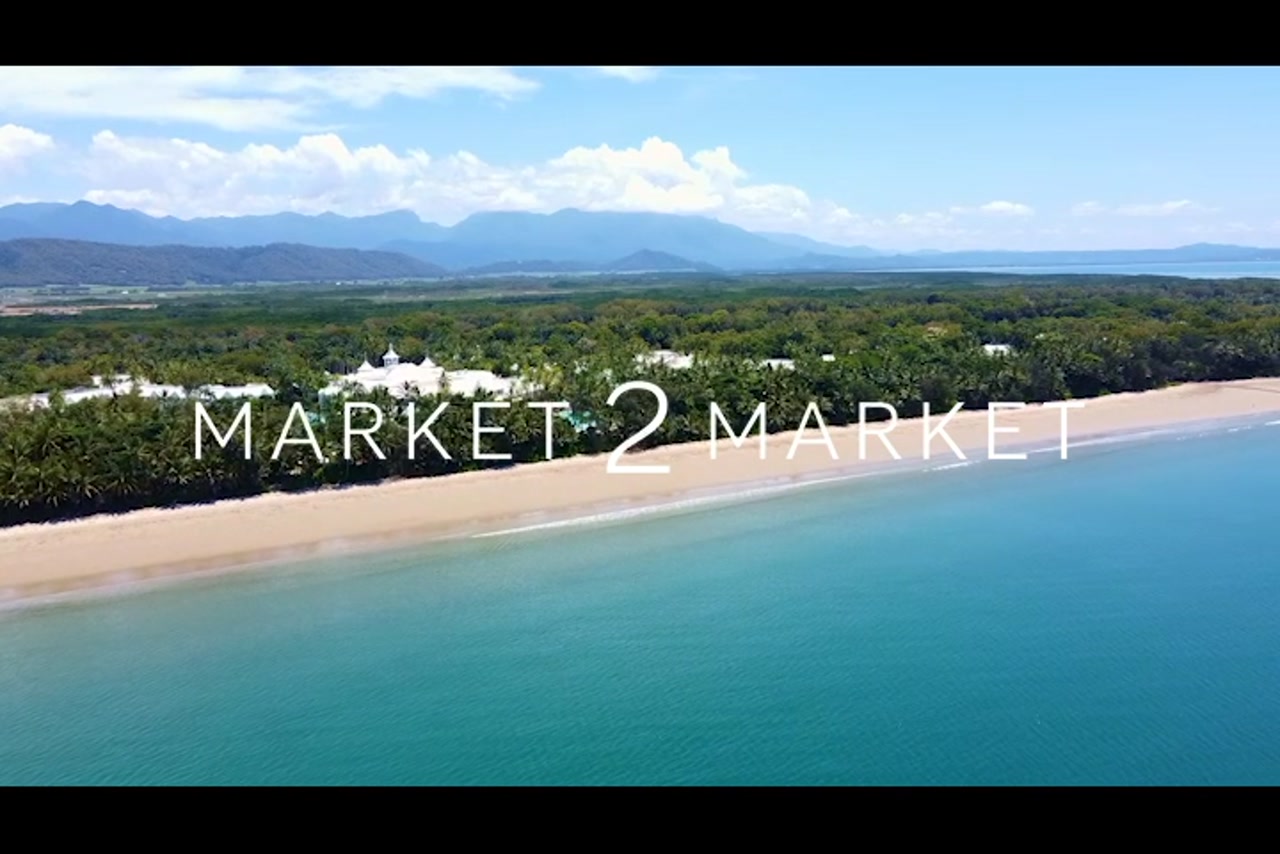 Aerial View Over Four Mile Beach – Port Douglas