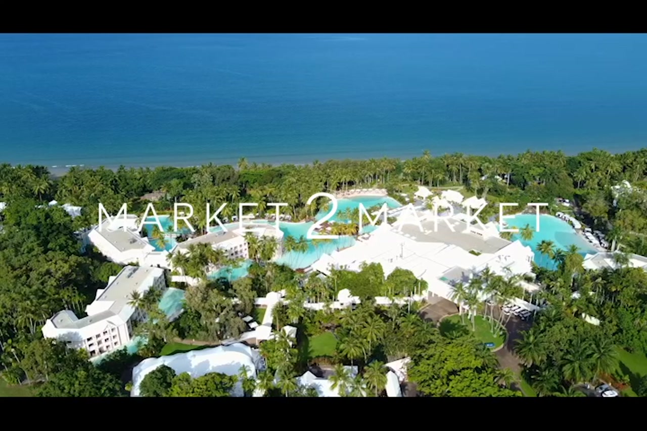 Aerial View Over Sheraton Grand Mirage – Port Douglas