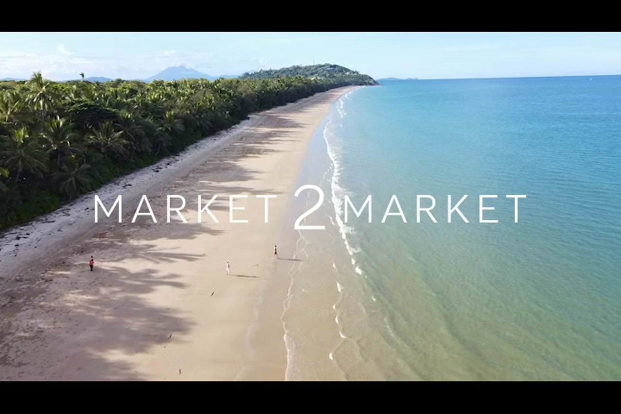 Aerial View Over Four Mile Beach – Port Douglas