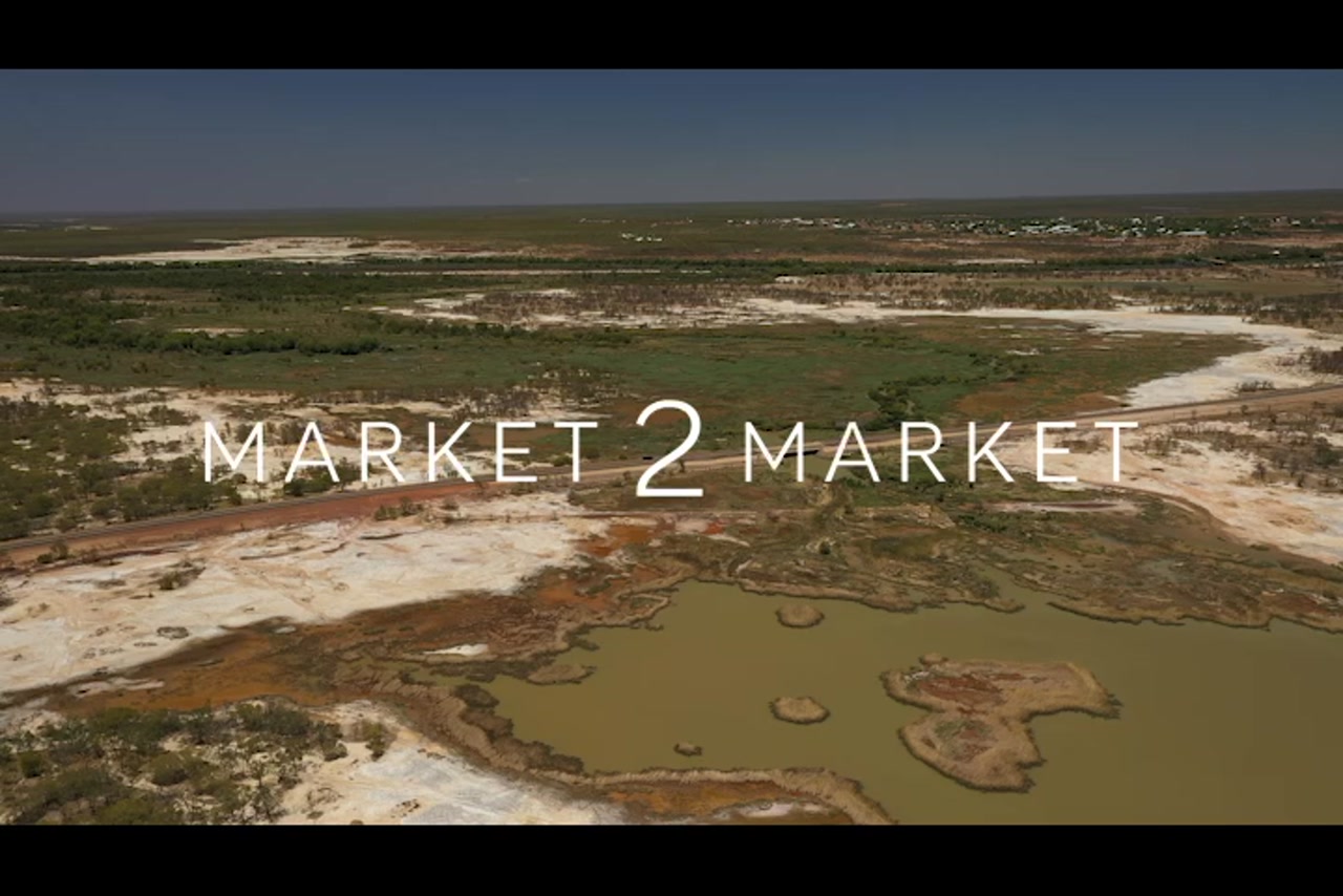Aerial Footage of arid swampy landscape, Western Cape York – 0435