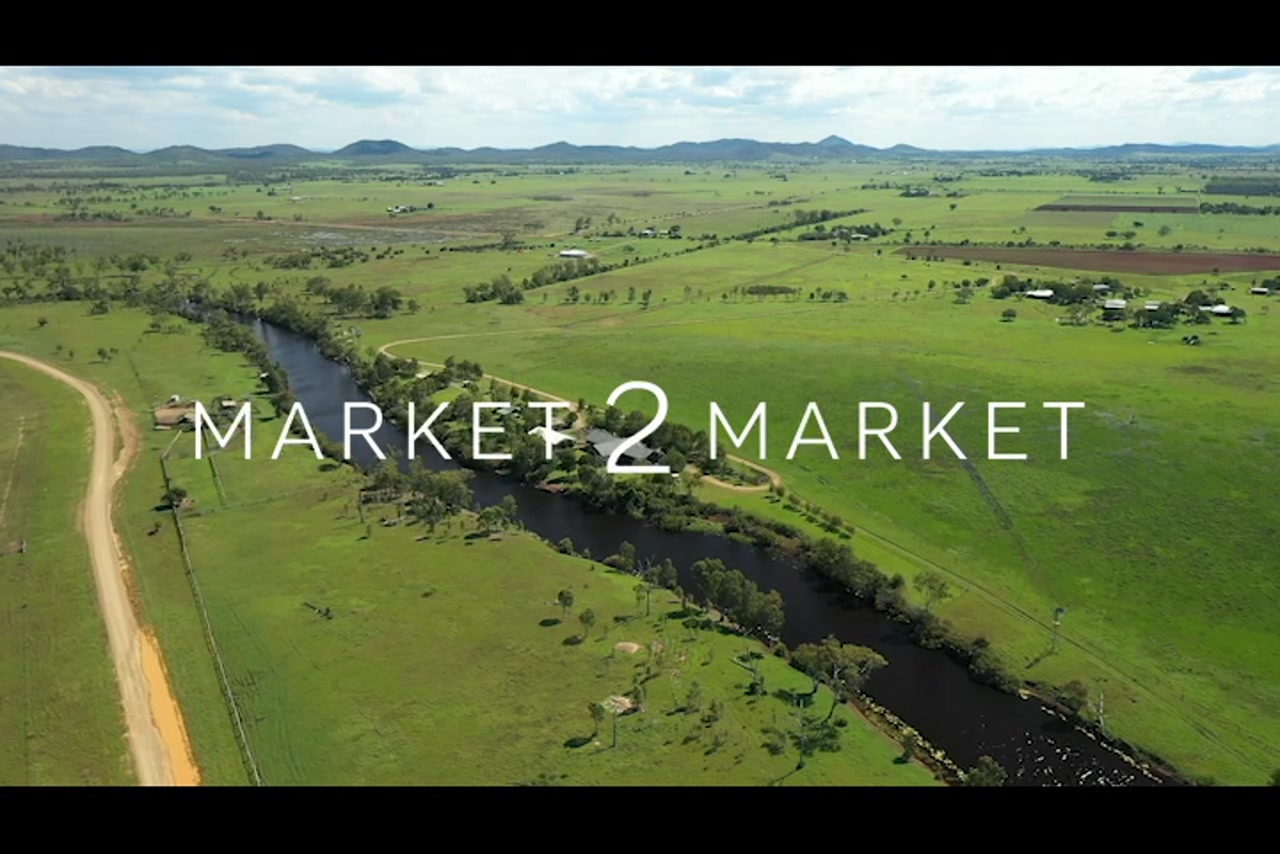Aerial footage of rural property next to Hedlow Creek