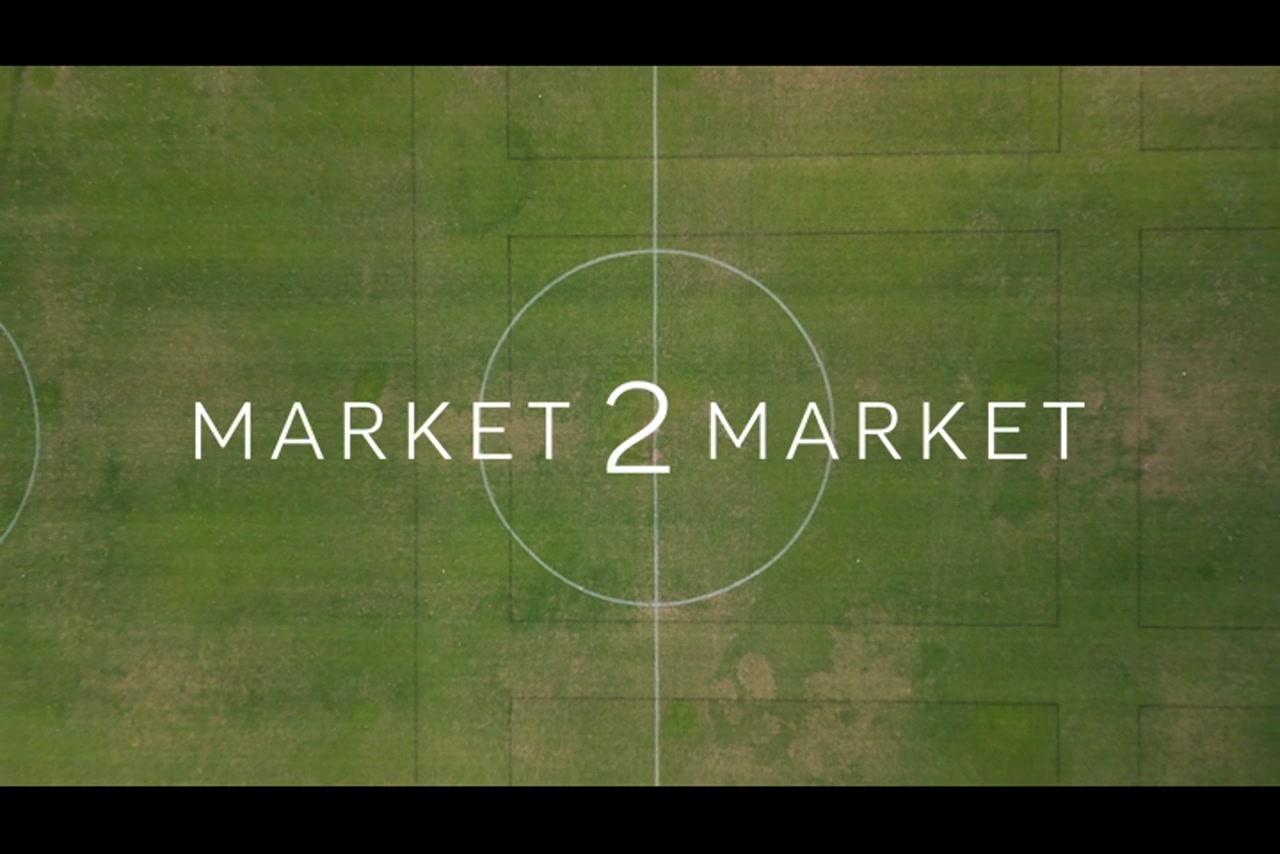 Aerial View Directly Overhead Of Redlands Soccer Club